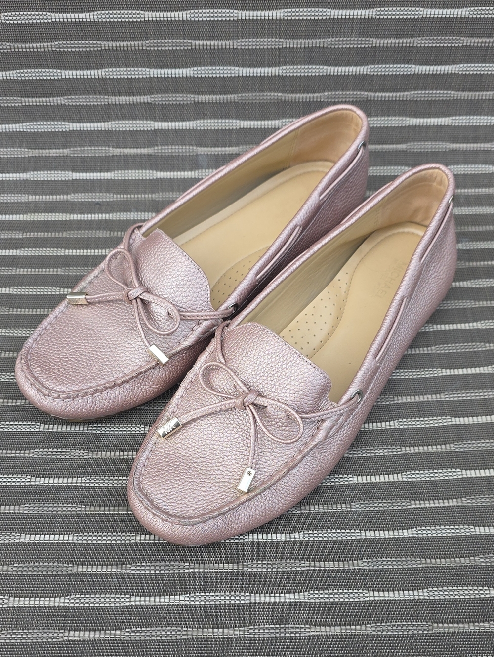 Michael Kors Sutton Moccasins Rose Gold